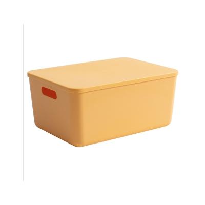 China New Modern Hot Sale Fashion Large Plastic Storage Boxes Kitchen Storage Bins Plastic Trash Bins for sale