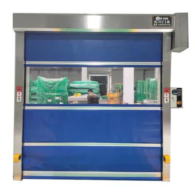 China High Speed ​​Rolling Warehouse PVC Door Windproof Shutter Door for sale