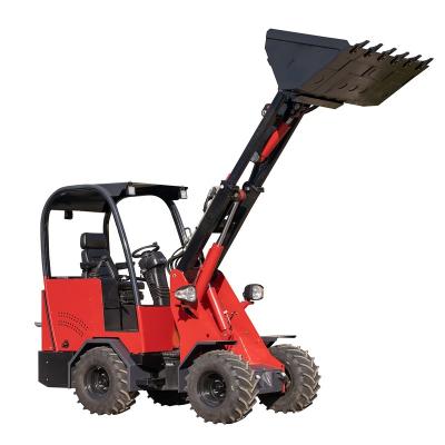 China Construction material stores 1000kg china wheel loader price mini and compact radlader wheelloader for sale