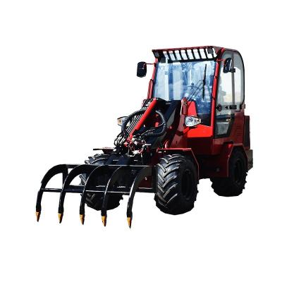 China Stores Europe Small Mini Compact Front End Tractor Loader Articulated by 4WD 1ton/1.5ton/2 Ton Telescopic Boom Wheel Loaders of Building Material for Sale for sale