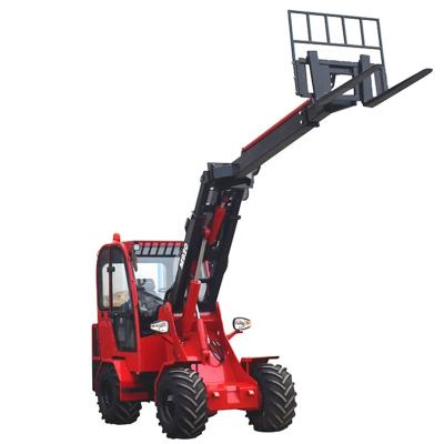 China China Stores Mini Cheap Telescopic Boom Wheel Front End Loaders 2 Ton Telescope Construction Material Loader with low price for sale