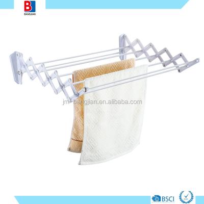 China 4M Folding ABS WALL MOUNT MULTIFUNCTIONAL ACCORDION DRYING RACK for sale