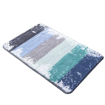 China Manufacturer Wholesale Ventilation Living Room Door Room Washable Carpet Covers Bedroom Non Slip Absorbent Bath Mat for sale