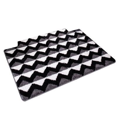 China Factory Direct Selling Water Absorption Mat Bedroom Covers Door Living Room Rug Protector Mat Non Slip Bathroom Washable Rubber Mat for sale