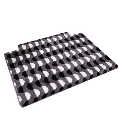 China Microfiber Door Mats Factory Direct Sale Washable Rubber Floor Mats Bedroom Mats Water Absorption Bathroom Floor Covers for sale