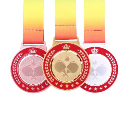 China Best all kinds sports medals custom football table tennis competition sports blank medal à venda