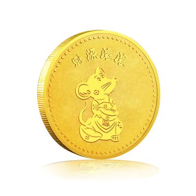 Cina People born in rat year predictions fortune horoscope compatibility weekly chinese personality zodiac lucky gold silver coin in vendita