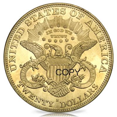 Cina American brass coins for sale , custom values rare silver gold us world metal coin in vendita