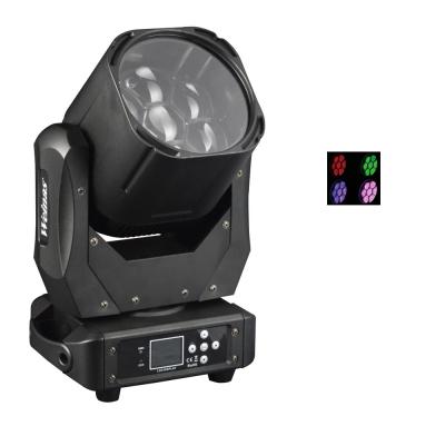 China Full Color DMX Control Stage Party Light RGBW 4in1 7pcs*40w Zoom Wash LED Moving Head for sale