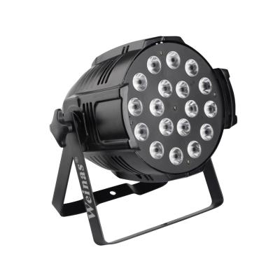 China China Wedding Pub / Bar Event Stage Light Par Light 18pcs*12W Highlight 6 IN 1 DMX Control DJ Par Light for sale