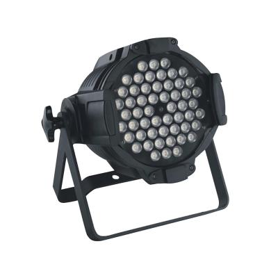 China Aluminum Par 54pcs*3w RGBW Dmx DJ Club LED Wedding Pub/Bar Event Stage Light Case Light Aluminum Led Stage Lighting for sale