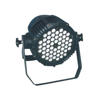 China 54pcs*3W RGBW RGBW LED DJ LED Par Light Outdoor Plastic Flat Waterproof DMX Par Light Wedding Pub Wedding/Event Stage Bar Led Stage Lights for sale