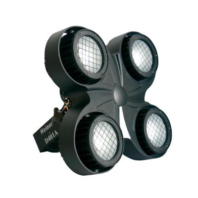 China Variable Speed ​​(1-30Hz) IP65 Four Heads 4pcs*100W LED Waterproof Cool White Par Light Outdoor Stage Light for sale