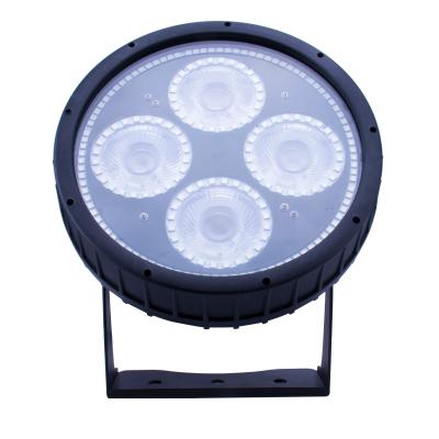 China Outdoor Pub / Event Stage Bar Wedding LED Waterproof Par Light 4*50w COB LED 2pcs 3200K + 2pcs 5600K 3in1 led par light IP65 for sale