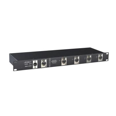 China 4 Way DMX Distributor 4 Channel Signal Amplifier 4 Way Stage Light Splitter DMX Signal Distributor 440x140x40 for sale