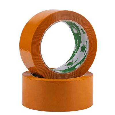 China Wholesale Machine Waterproof Industrial Grade Brown Color Clear Polypropylene Bopp Tape Sticky Roll Manual Wrapping Adhesive Tape for sale