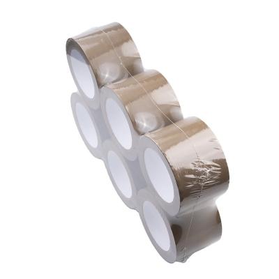 China Manufacturer Bopp Waterproof Clear Brown Color Packing Tape Waterproof Industrial Roll Carton Wrap Tape Clear for sale