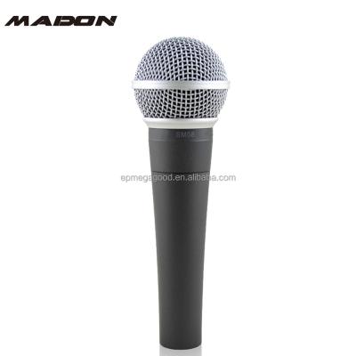 China SM 58 LC Handheld Vocal Microphone Professional Wired Microphone Grade Quality Dynamics Karaoke Level Microphone for sale