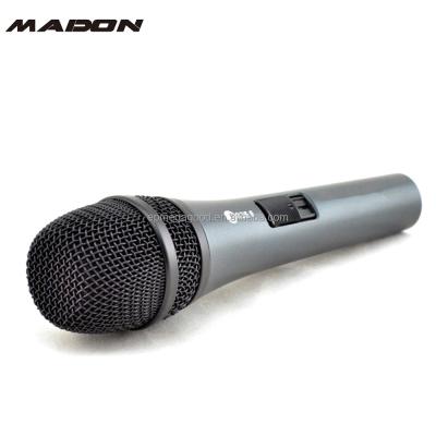 China Handheld Microphone e835S Vocal On/Off Switch Wired Microphone For Singing Karaoke for sale