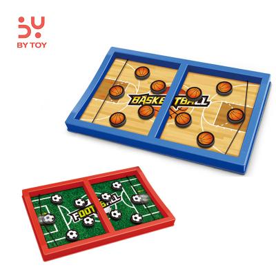 China Creative Football/Basketball Family Parent-child Interaction Ejection Chess Football Basketball Board Game for sale