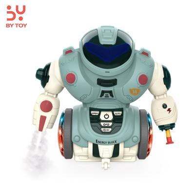 China Smart Educational Interactive Dialogue Dacing Musical Shooting Toys Carrying Disinfecting Spray Robots for sale