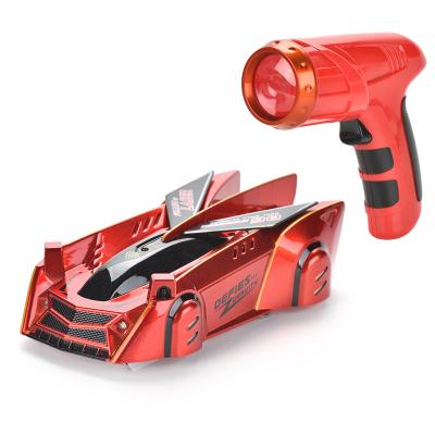 China Climb The Wall Follow Laser Light Car Gravity Laser Guided Wall Real Climbing Remote Control Racing Car for sale