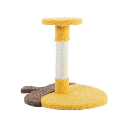 China Sustainable Cat Climbing Frame With Plush Ball Made For Cats Climbing To Scratch And Improve Intelligence for sale