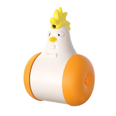 China Lovely Viable Sounding Electric Laser Sounding Rocker Seeming Chicken The Infrared Teasing Cat Toy for sale