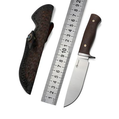 China High Hardness Camping Knife D2 Hardness Knives Hunting Knife Tactical Outdoor Camping Survival Fixed Blade Steel Knives for sale