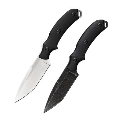 China Utility Knife Self Defense EDC Hunting Knife Camping Combat Rescue Fixed Blade Survival Hunting Knife Military Tactical Group of Ten for sale