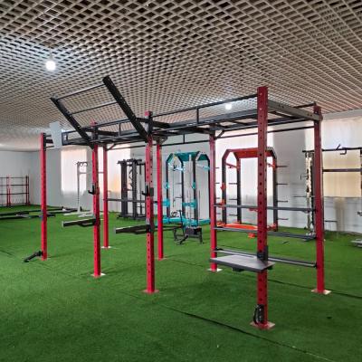 China Indoor Sports Crossfit Power Rack Gymmachine met fitnessapparatuur Te koop