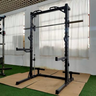 China Commercial Smith Home Gym Machine Fitness Gym Equipment Squat Power Rack for Adults for sale