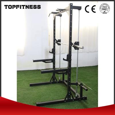 中国 3mm Tube Thickness Adult Simple Squat Rack 商業用フィットネス用機器のために 販売のため