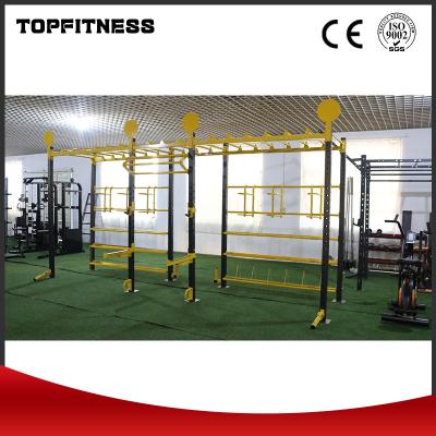 China Functionele fitness krachttraining trainer machine met verstelbare stalen squat rack Te koop