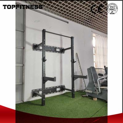 China Opvouwbare opvouwbare rek Barbell Rack Hammer Strength Machine Multi Functional Power Rack Te koop