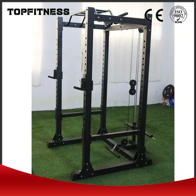 China Folded Commercial Power Rack Gym Equipment for Body Building Resistance Training for sale