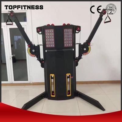 China Fitnessapparatuur Op maat gemaakte fitnessruimte Dual Cable Cross met Free Motion Gym apparatuur Te koop