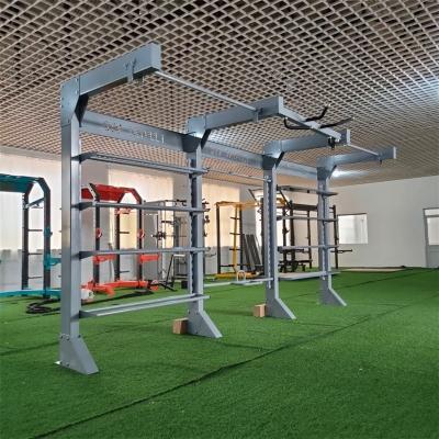 China Strength Equipment Multi Function Trainer Rack Gym Commercial Squat Rack Smith Machine for sale