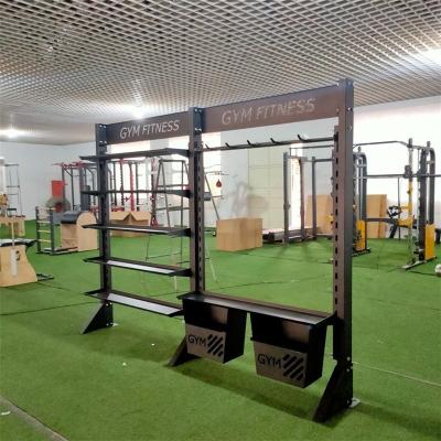 China Body Building Squat Rack with Customized Request Option Multifunctional Gym Equipment for sale