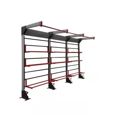 China Customized Gym Rack Gym Tool Rack Commercial Storage Rack Gym Storage Rack for Gym Setup for sale