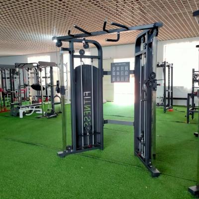 China Arm Exercise Power Cage Squat Rack Multi Functional Cable Crossover CE Certified for sale