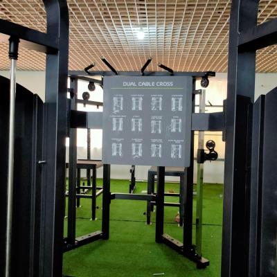 China Treinador funcional Smith Squat Equipamento de ginástica comercial em cores personalizadas à venda