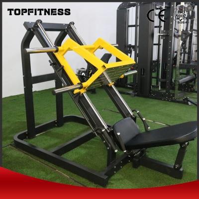 China Ldh Fitness 45 graus Plate Loading Pin Load Leg Press Machine para equipamentos de ginástica em casa à venda