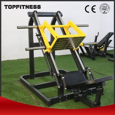 China Folded Unfolded Commercail Fitness Sports Equipment Seated 45 Degree Leg Press Machine for sale