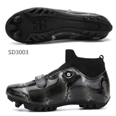 China Nylon+TPR Bicycle Riding Shoes High Strength Mtb Road Bike BOA SPD Mountain Bike Cycling Shoes High Upper Light Weight for sale