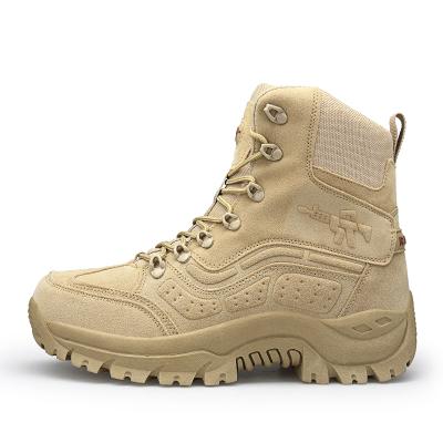 China Fashion Trend High Quality Combat Training Boots Amry Breathable Light Weight Comfortable Non-slip Military Shoes Men's Boots for sale