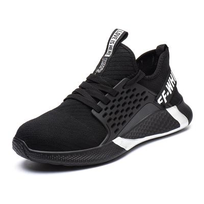 China Anti-Static High Quality Anti-Puncture And Steel-toed Black Puncture-Proof Sport Safety Shoes For Men for sale