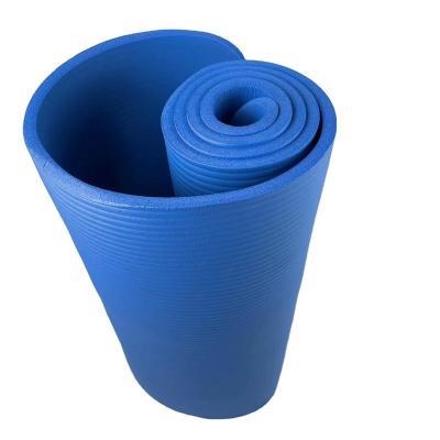 China NBR 1/2 Inch Thick With Non Slip Strap Carry Thick Yoga Mat Perfect Yoga Set For Pilates for sale