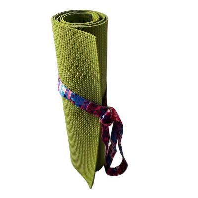 China High Density 1/4-Inch PVC Anti-Tear Exercise Yoga Mat With Carry Strap for sale