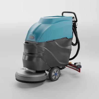 China Hotels Cluttered Commercial Areas And Industrial Micro Automatic Floor Scrubber For Train Station for sale